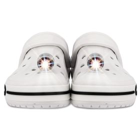 Headlights for Shoes;  2Pcs LED Light for Clogs IPX5 Waterproof Shoes Lights Charms for Dog Walking;  Handy Camping;  lasting 72 hours glow;  Sui (Color: Blue)
